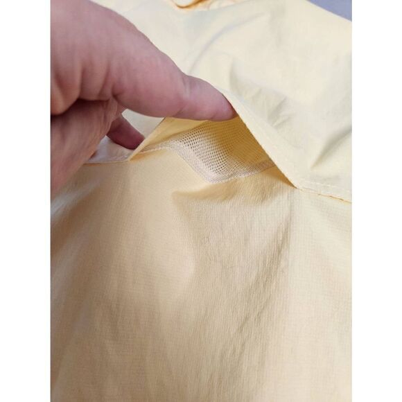 Coleman 2X YELLOW Fishing, Vented Casual Short Sleeve Button Up with velcro and - Picture 9 of 10